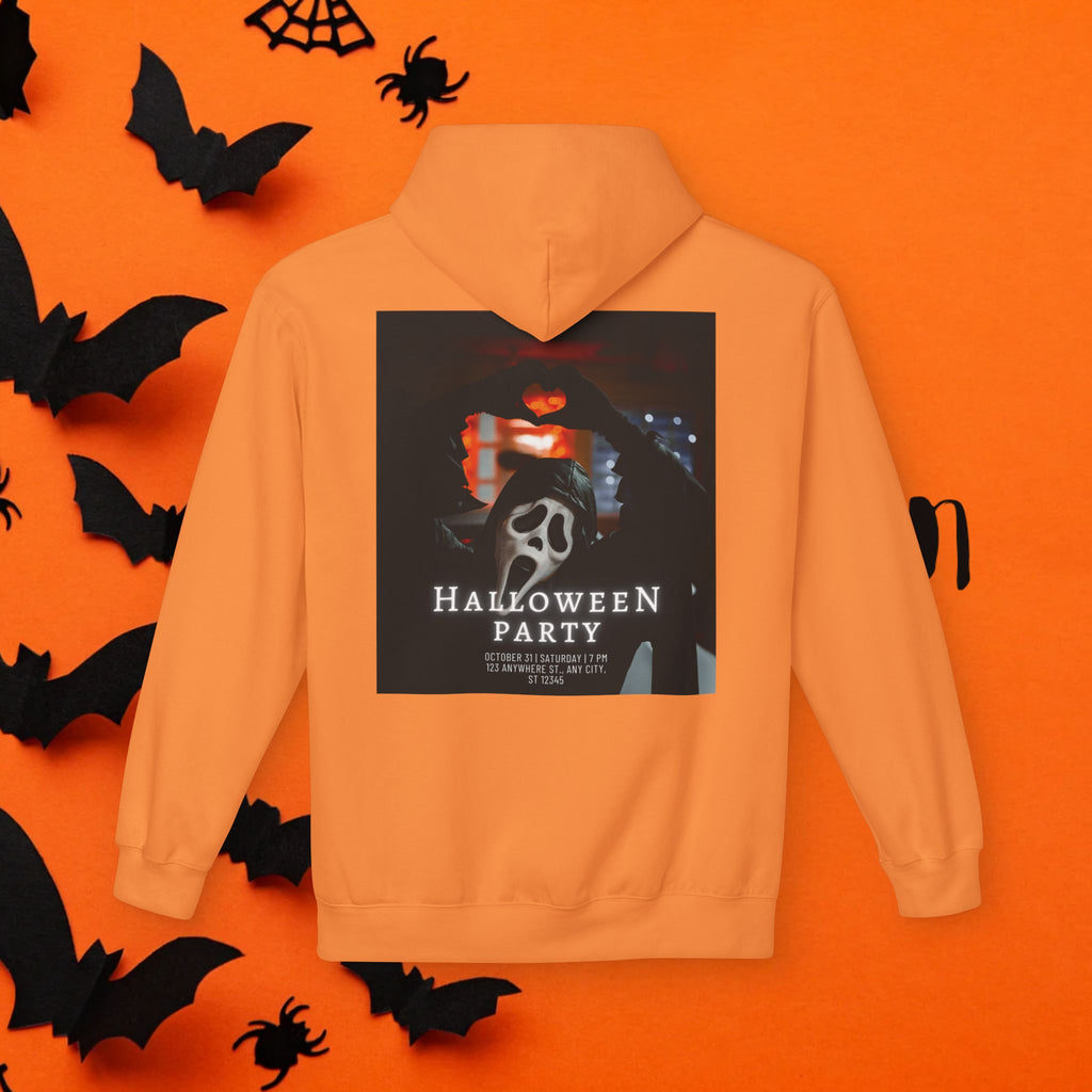 Halloween Party Unisex Fleece Hoodie, Cozy Halloween Sweatshirt, Unisex Costume Hoodie, Spooky Apparel, Fall Celebration Clothing