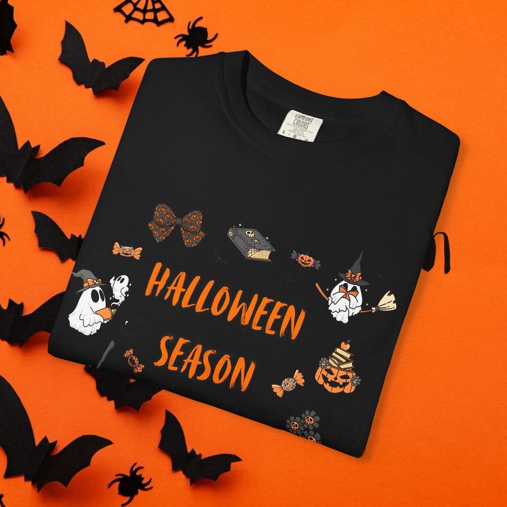 Unisex-T-Shirt für die Halloween-Saison, gruseliges Shirt für Halloween, Herbstmode, „Süßes oder Saures“-T-Shirt, lustiges Kostüm-Top, perfekt für Halloween [...]