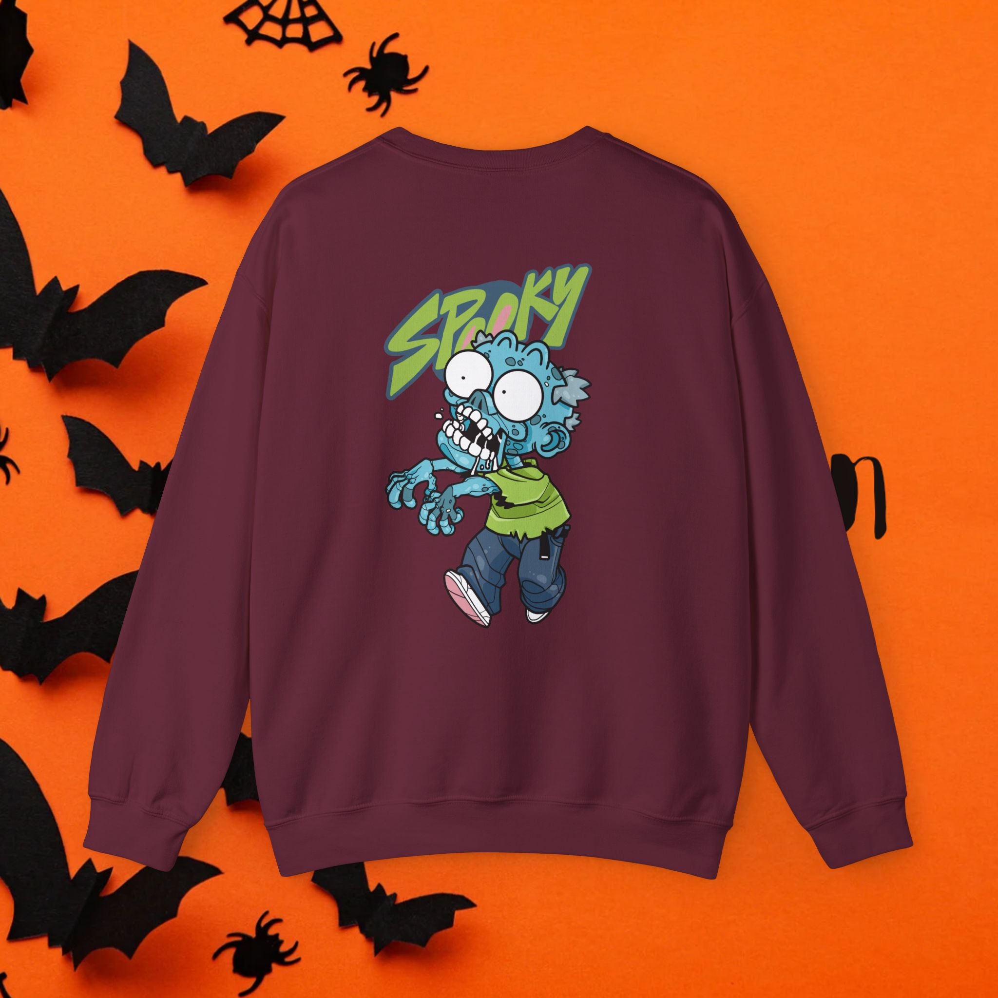 Spooky Graphic Crewneck Sweatshirt