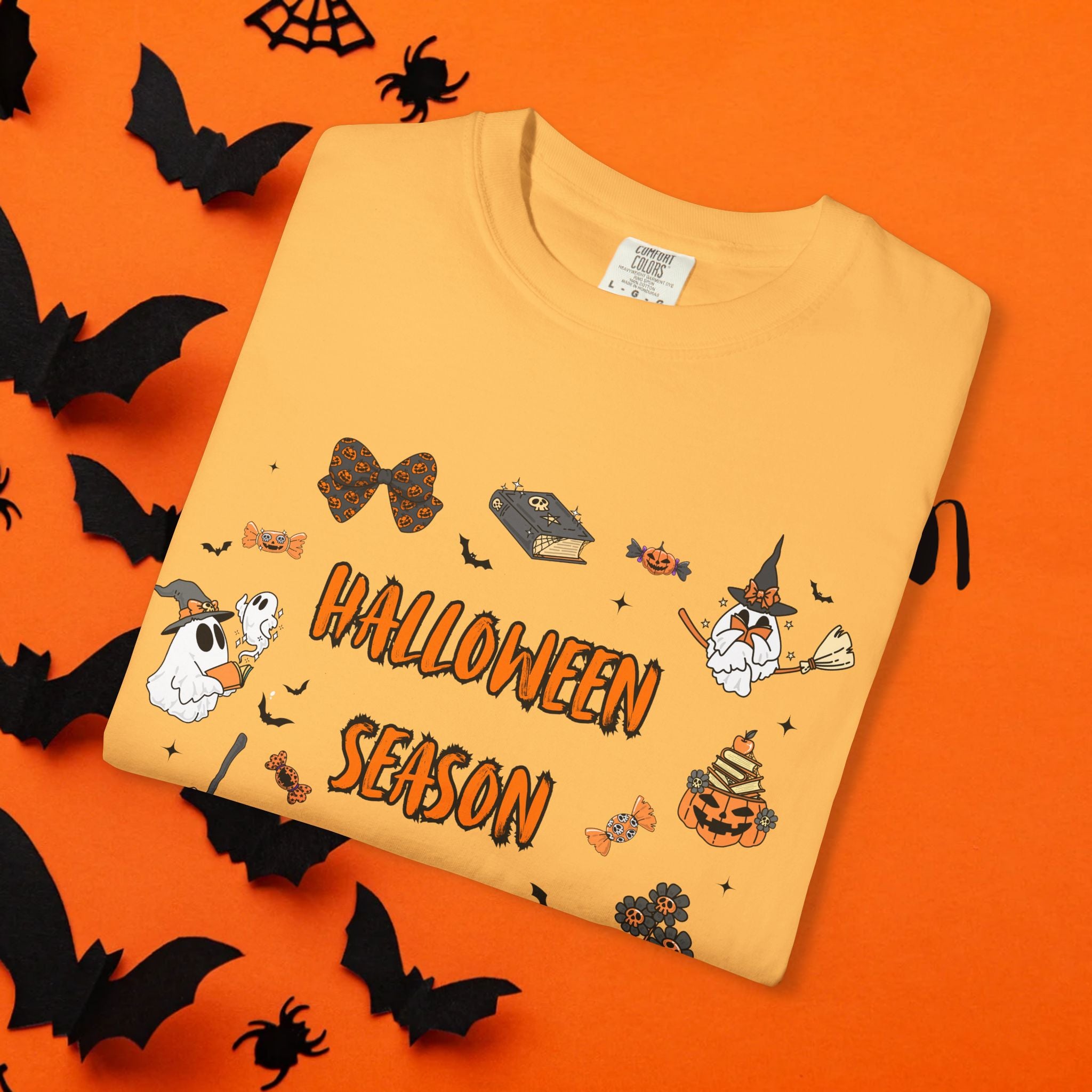 Unisex-T-Shirt für die Halloween-Saison, gruseliges Shirt für Halloween, Herbstmode, „Süßes oder Saures“-T-Shirt, lustiges Kostüm-Top, perfekt für Halloween [...]