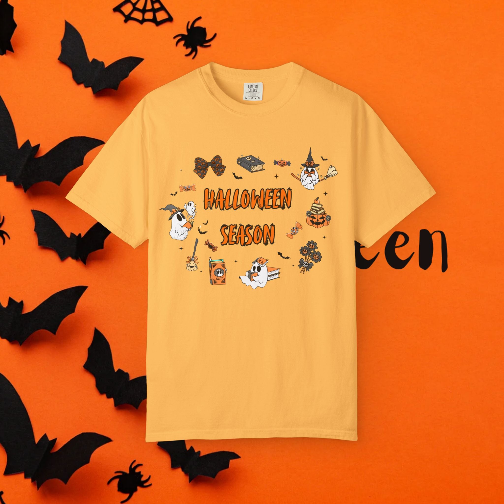 Unisex-T-Shirt für die Halloween-Saison, gruseliges Shirt für Halloween, Herbstmode, „Süßes oder Saures“-T-Shirt, lustiges Kostüm-Top, perfekt für Halloween [...]