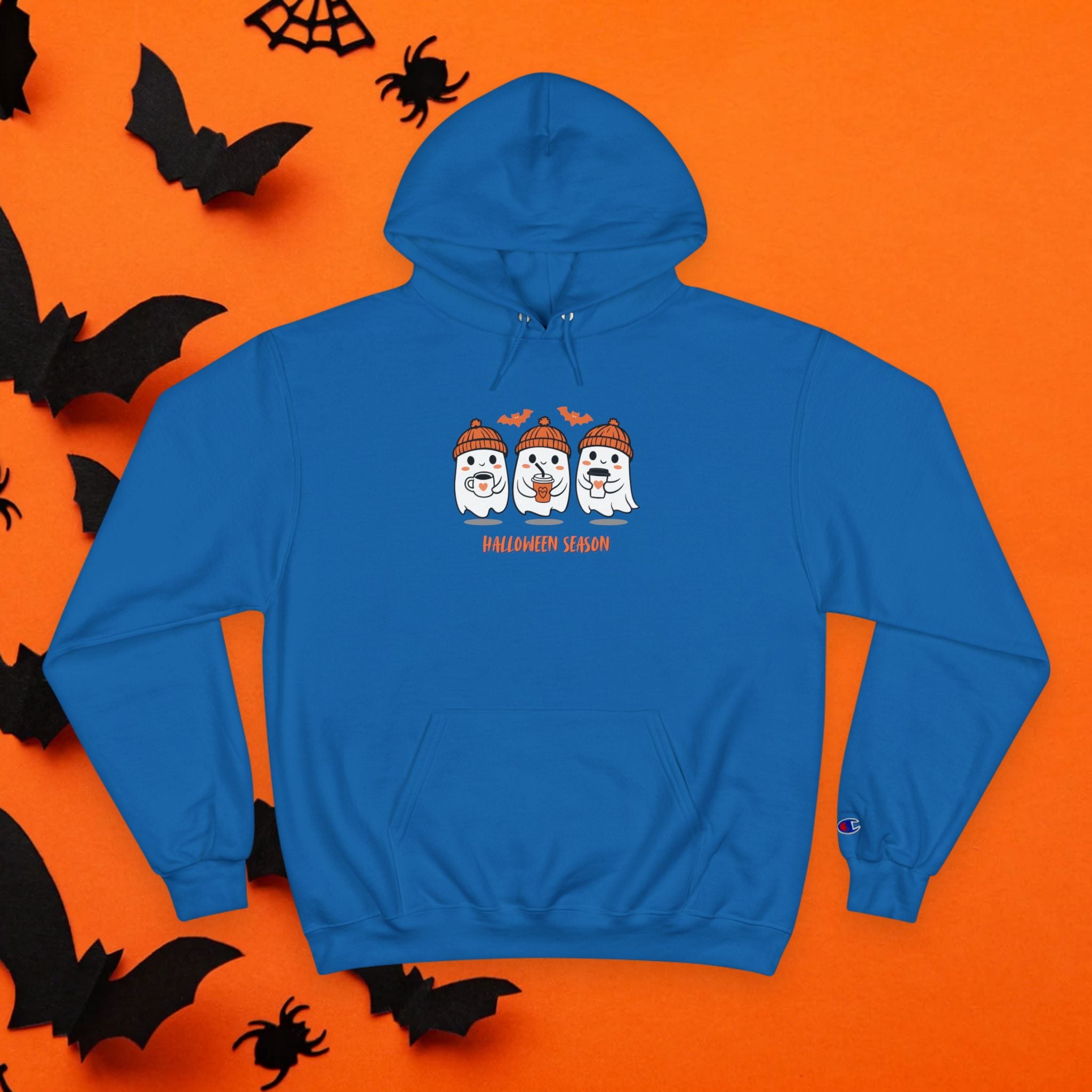 Halloween Season Hoodie-Unäsex Kapuzenpullover mit Geistern