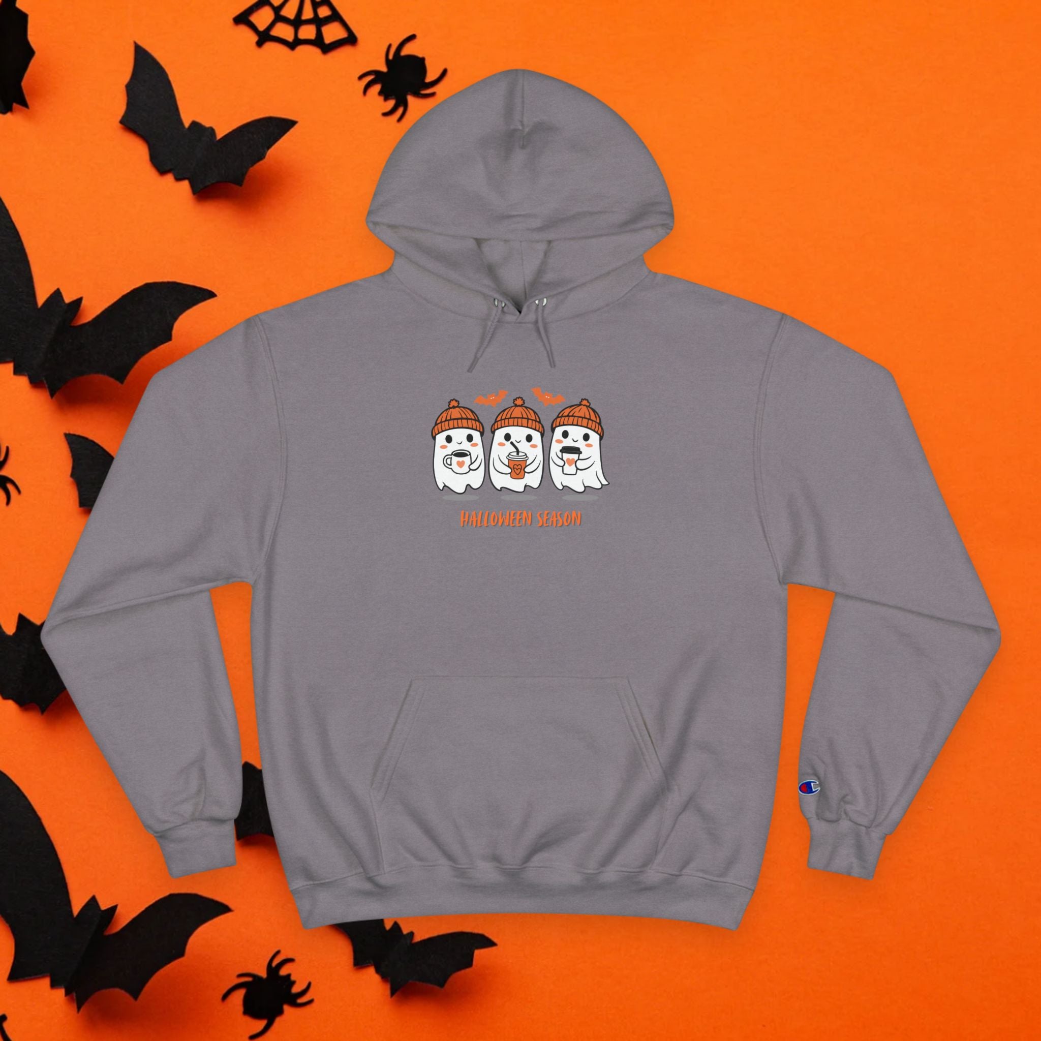 Halloween Season Hoodie-Unäsex Kapuzenpullover mit Geistern