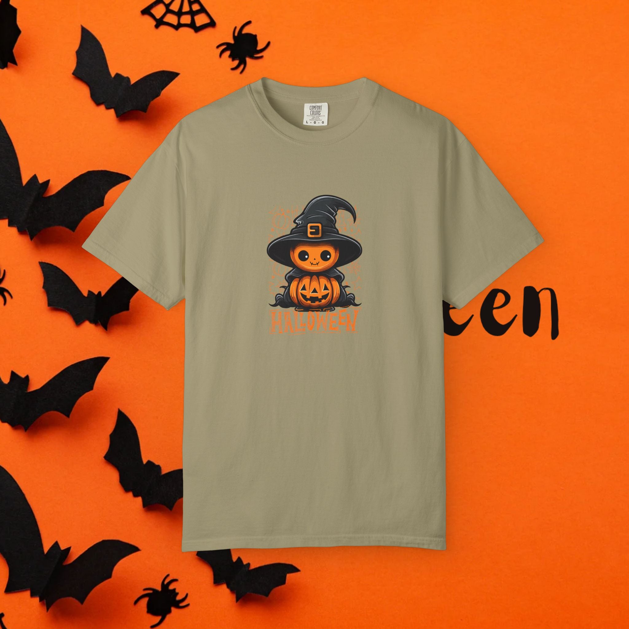 Halloween Hexe Kürbis Unisex T-Shirt, Gruseliges Shirt, Herbstbekleidung, Halloween Kostüm T-Shirt, Geschenk für Halloween Liebhaber
