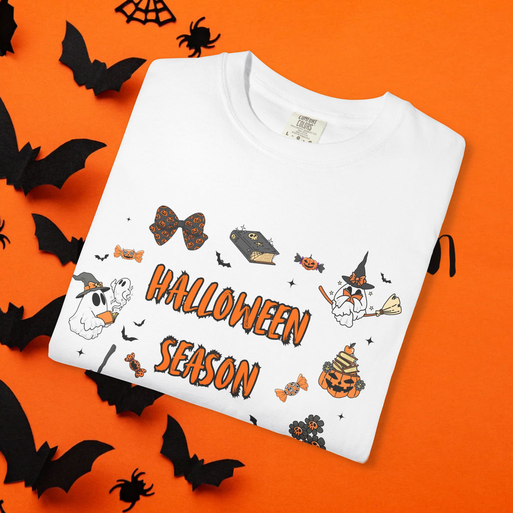 Unisex-T-Shirt für die Halloween-Saison, gruseliges Shirt für Halloween, Herbstmode, „Süßes oder Saures“-T-Shirt, lustiges Kostüm-Top, perfekt für Halloween [...]