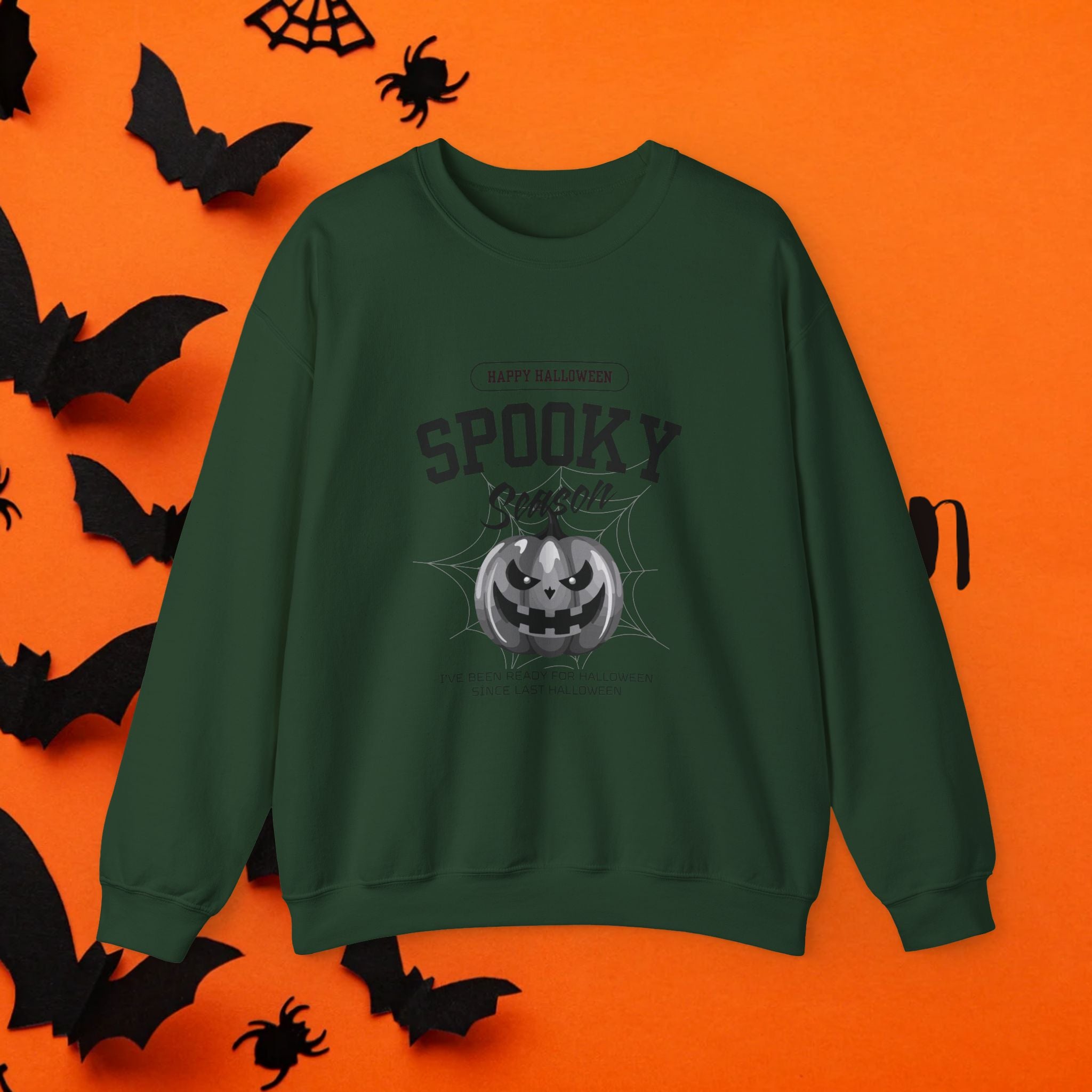 Halloween Spooky Season Crewneck Sweatshirt
