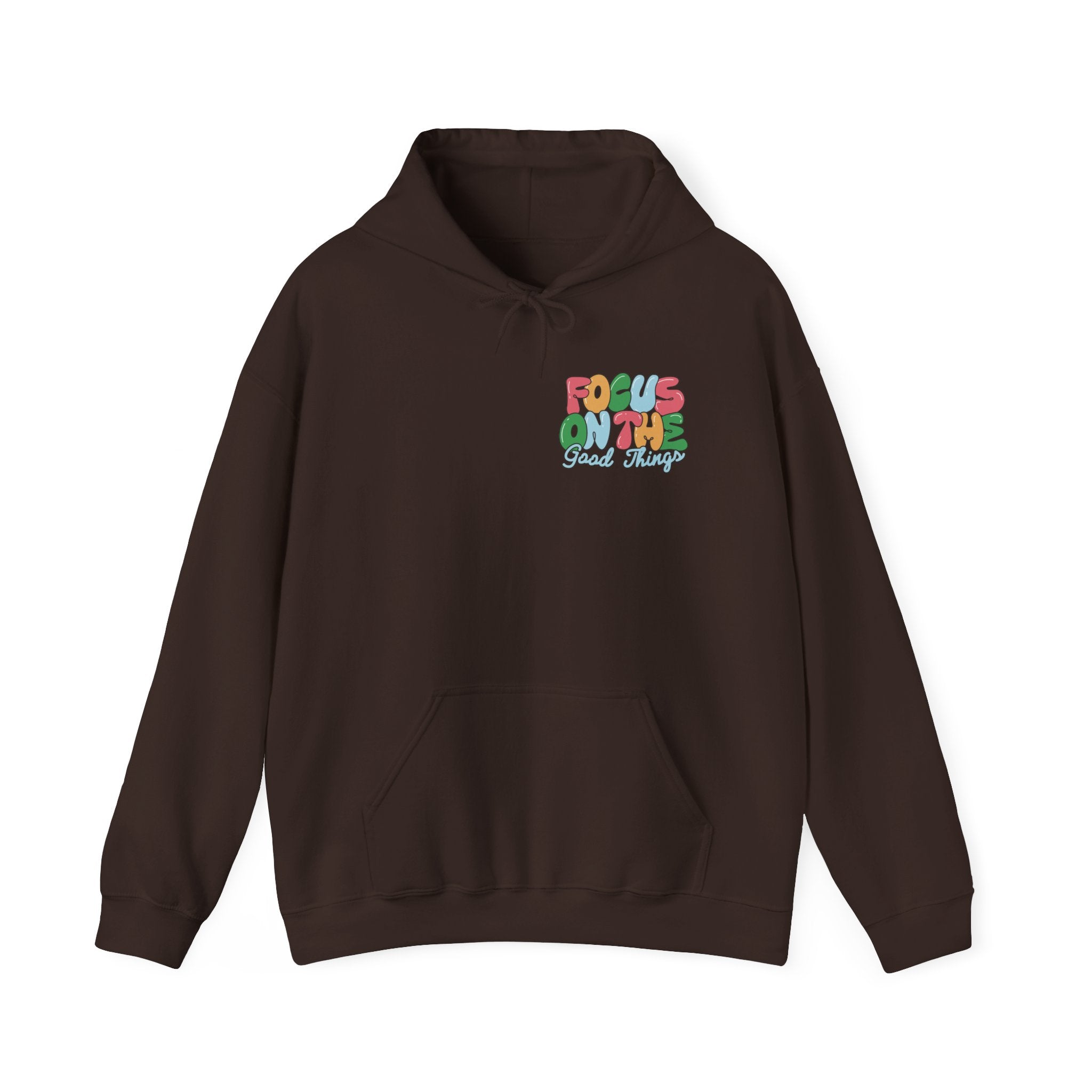 Positive Vibes Hoodie - Unisex Heavy Blend Sweatshirt, Motivational Clothing, Casual Wear, Gift for Friends, Inspirational Outfit