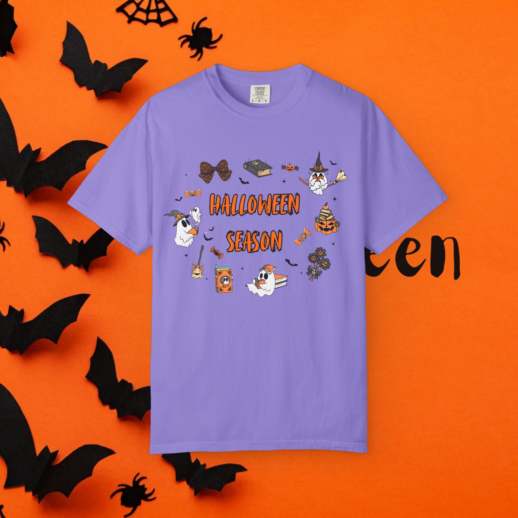 Unisex-T-Shirt für die Halloween-Saison, gruseliges Shirt für Halloween, Herbstmode, „Süßes oder Saures“-T-Shirt, lustiges Kostüm-Top, perfekt für Halloween [...]