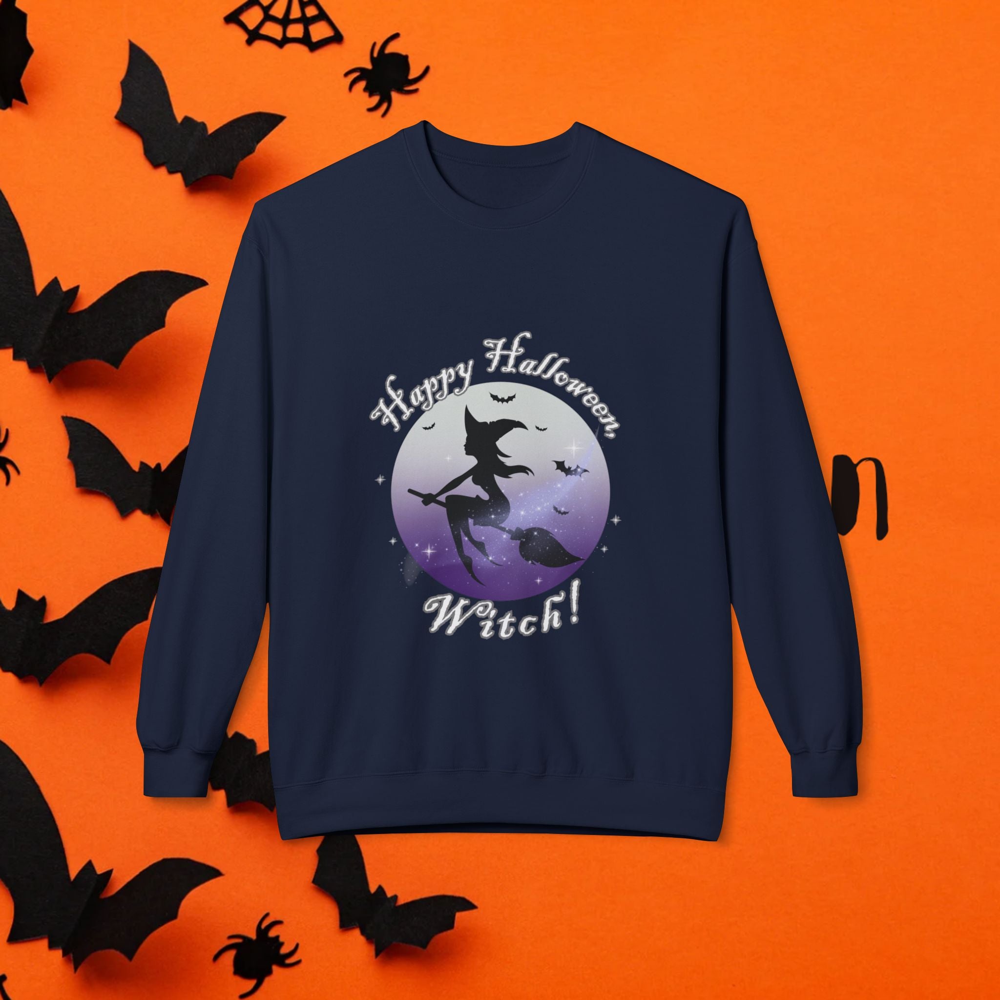 Halloween Witch Sweatshirt - Cozy Unisex Crewneck for Spooky Season, Perfect for Costumes, Trick-or-Treating, Halloween Parties, Fall [...]