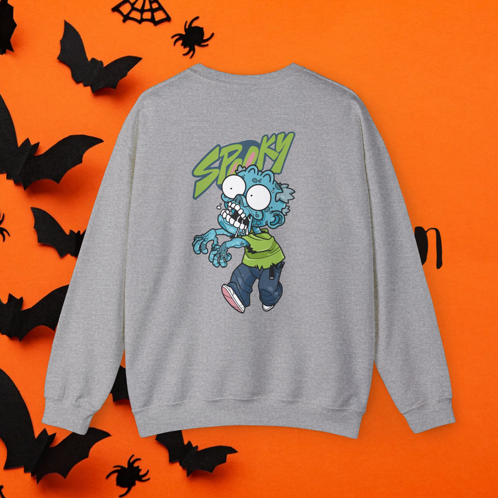 Spooky Graphic Crewneck Sweatshirt