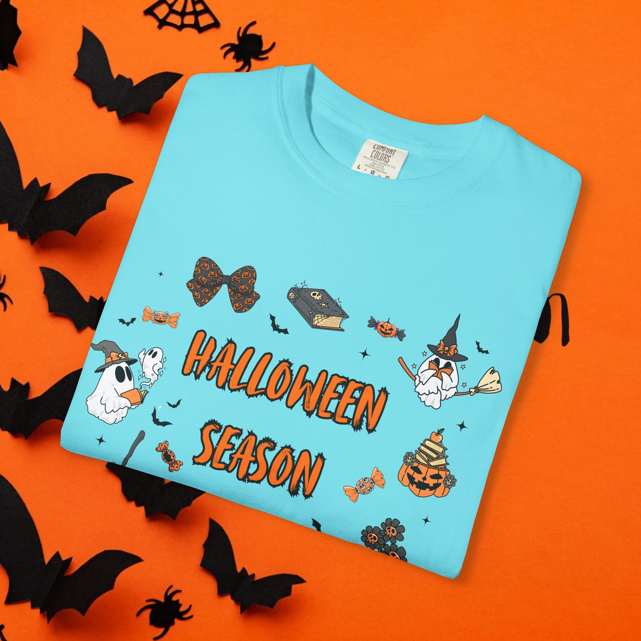 Unisex-T-Shirt für die Halloween-Saison, gruseliges Shirt für Halloween, Herbstmode, „Süßes oder Saures“-T-Shirt, lustiges Kostüm-Top, perfekt für Halloween [...]