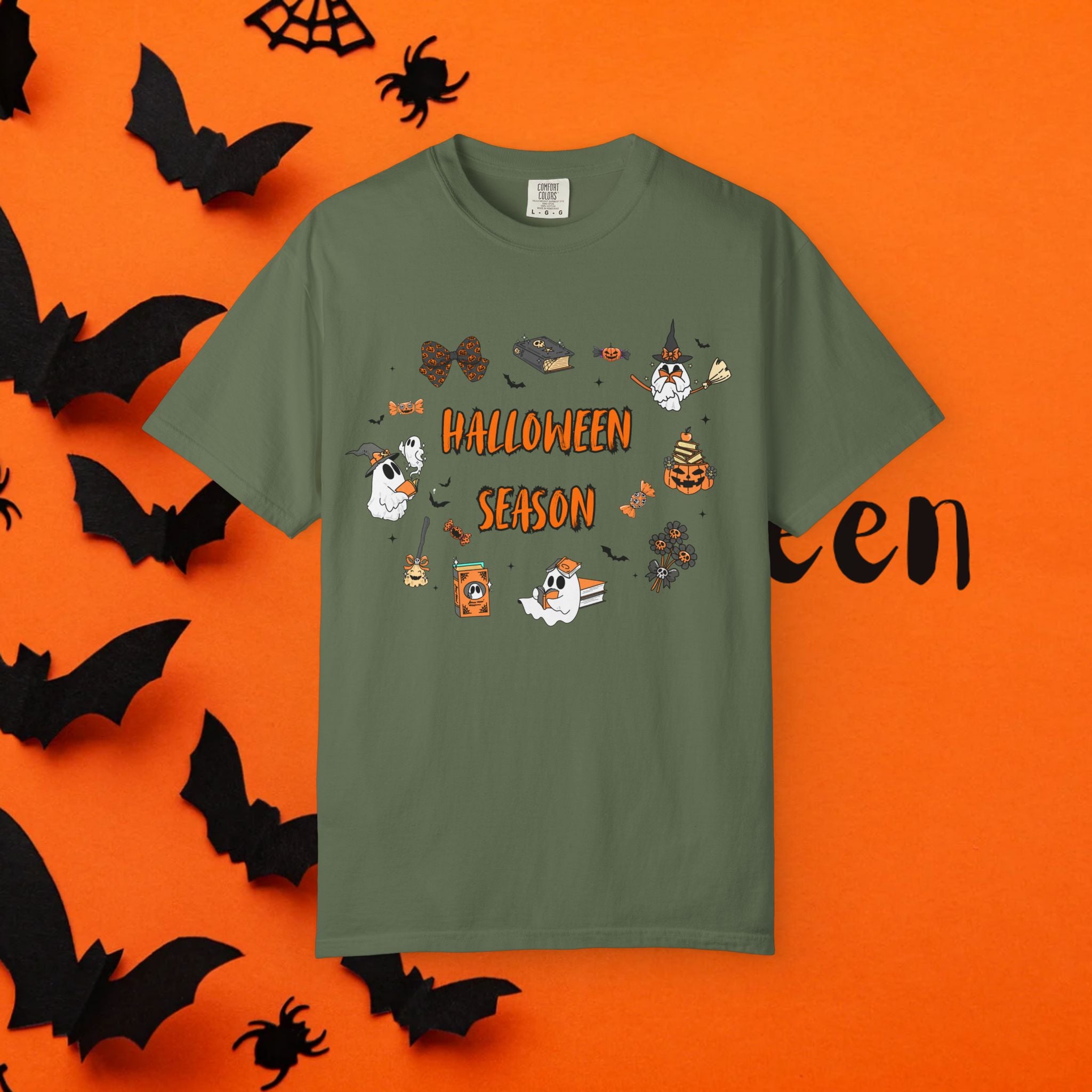 Unisex-T-Shirt für die Halloween-Saison, gruseliges Shirt für Halloween, Herbstmode, „Süßes oder Saures“-T-Shirt, lustiges Kostüm-Top, perfekt für Halloween [...]