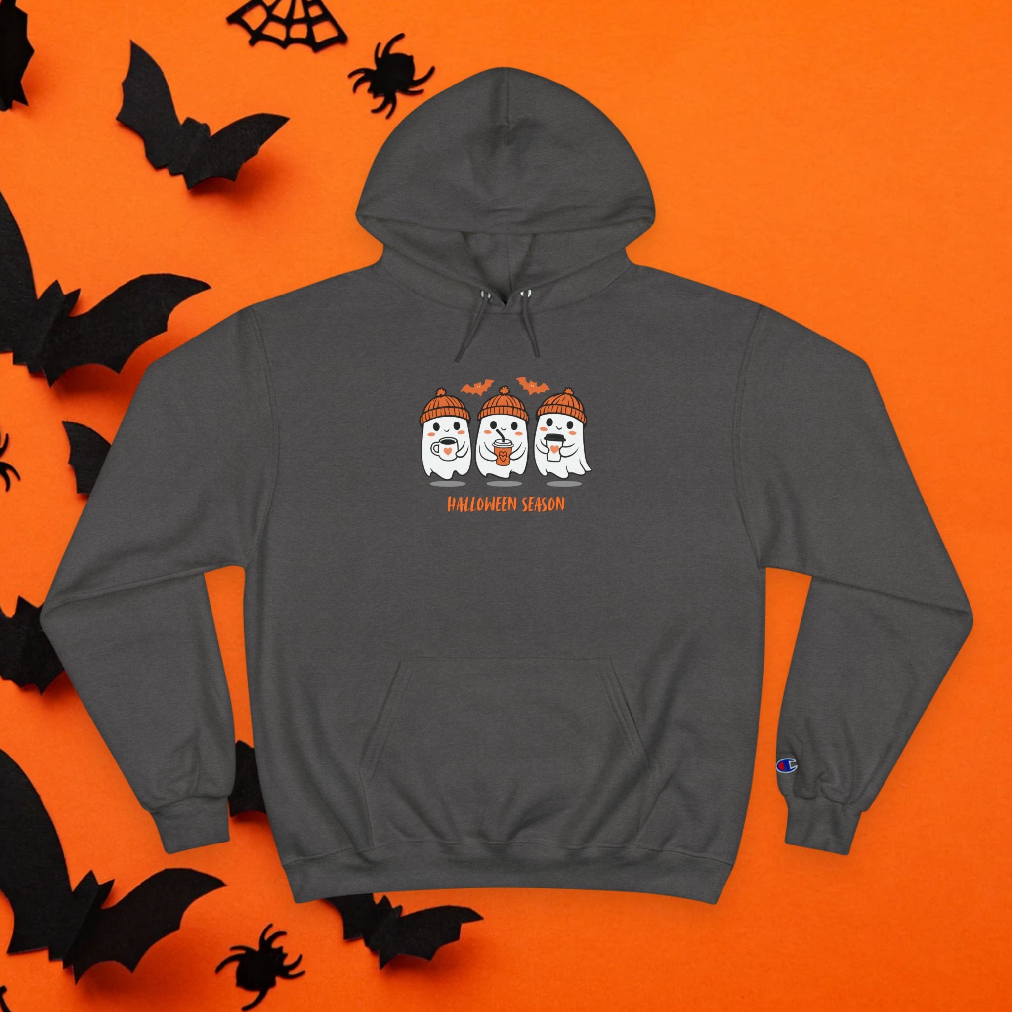 Halloween Season Hoodie-Unäsex Kapuzenpullover mit Geistern