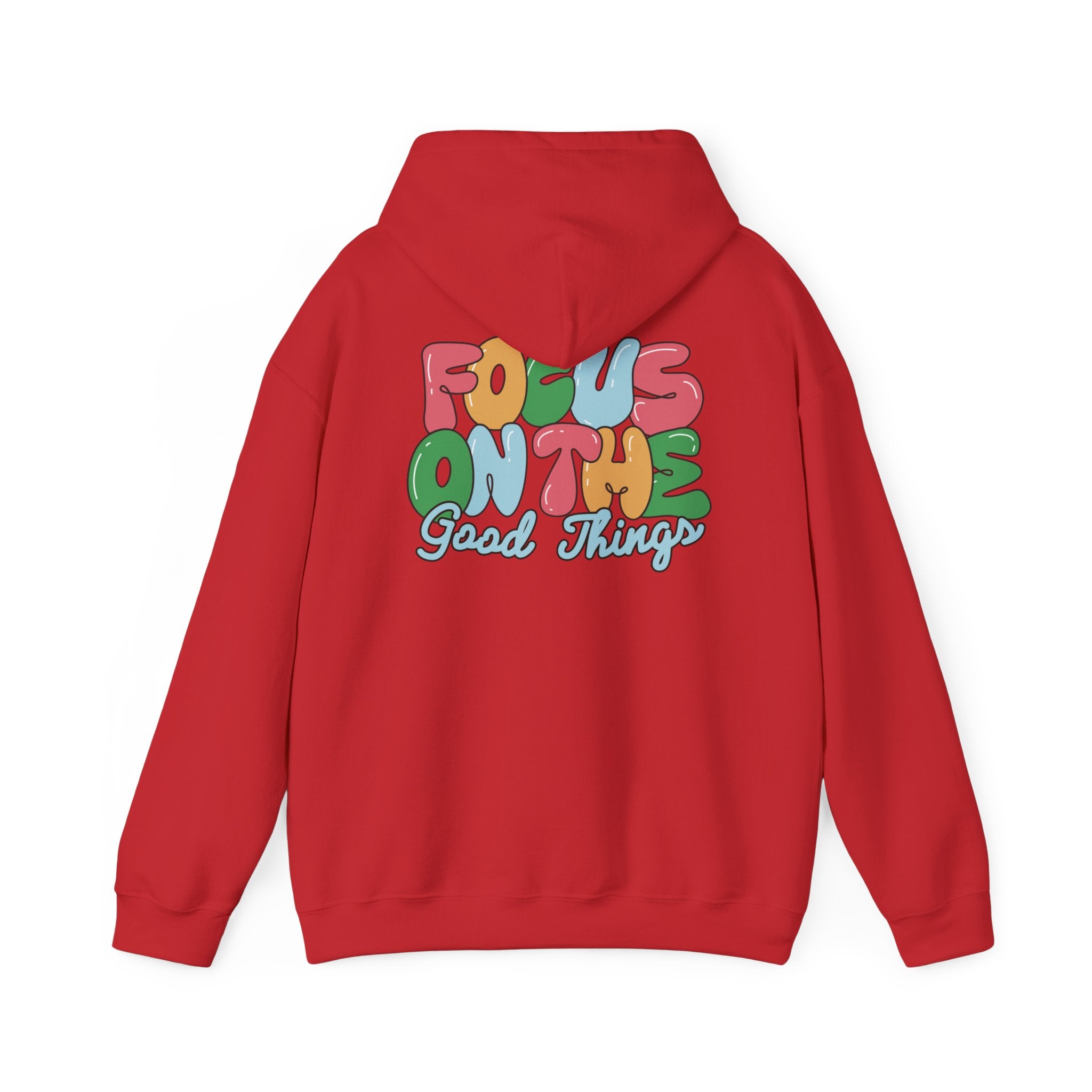 Positive Vibes Hoodie - Unisex Heavy Blend Sweatshirt, Motivational Clothing, Casual Wear, Gift for Friends, Inspirational Outfit
