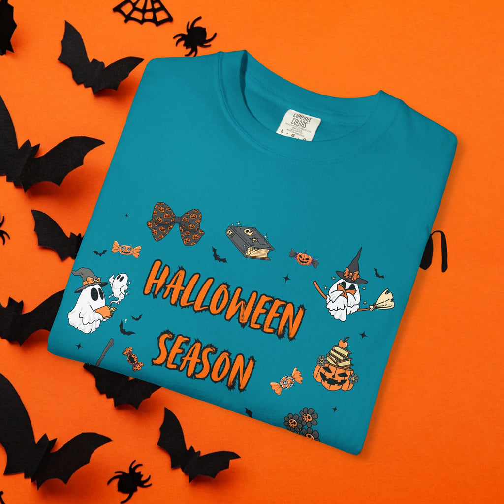 Unisex-T-Shirt für die Halloween-Saison, gruseliges Shirt für Halloween, Herbstmode, „Süßes oder Saures“-T-Shirt, lustiges Kostüm-Top, perfekt für Halloween [...]