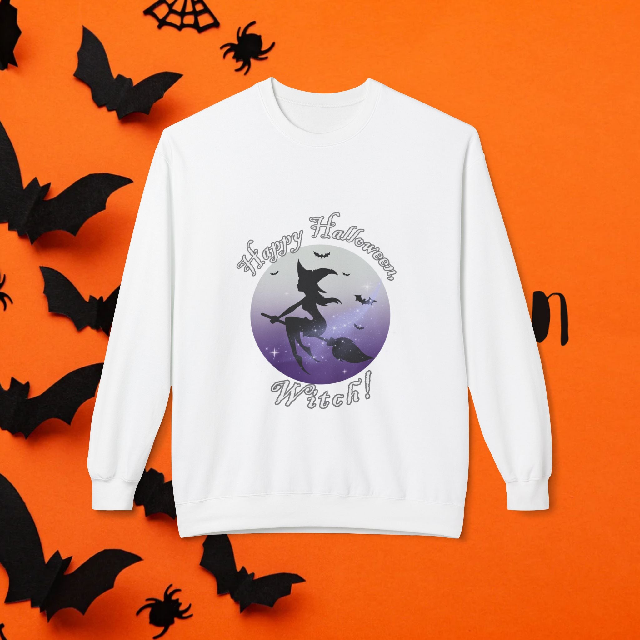 Halloween Witch Sweatshirt - Cozy Unisex Crewneck for Spooky Season, Perfect for Costumes, Trick-or-Treating, Halloween Parties, Fall [...]