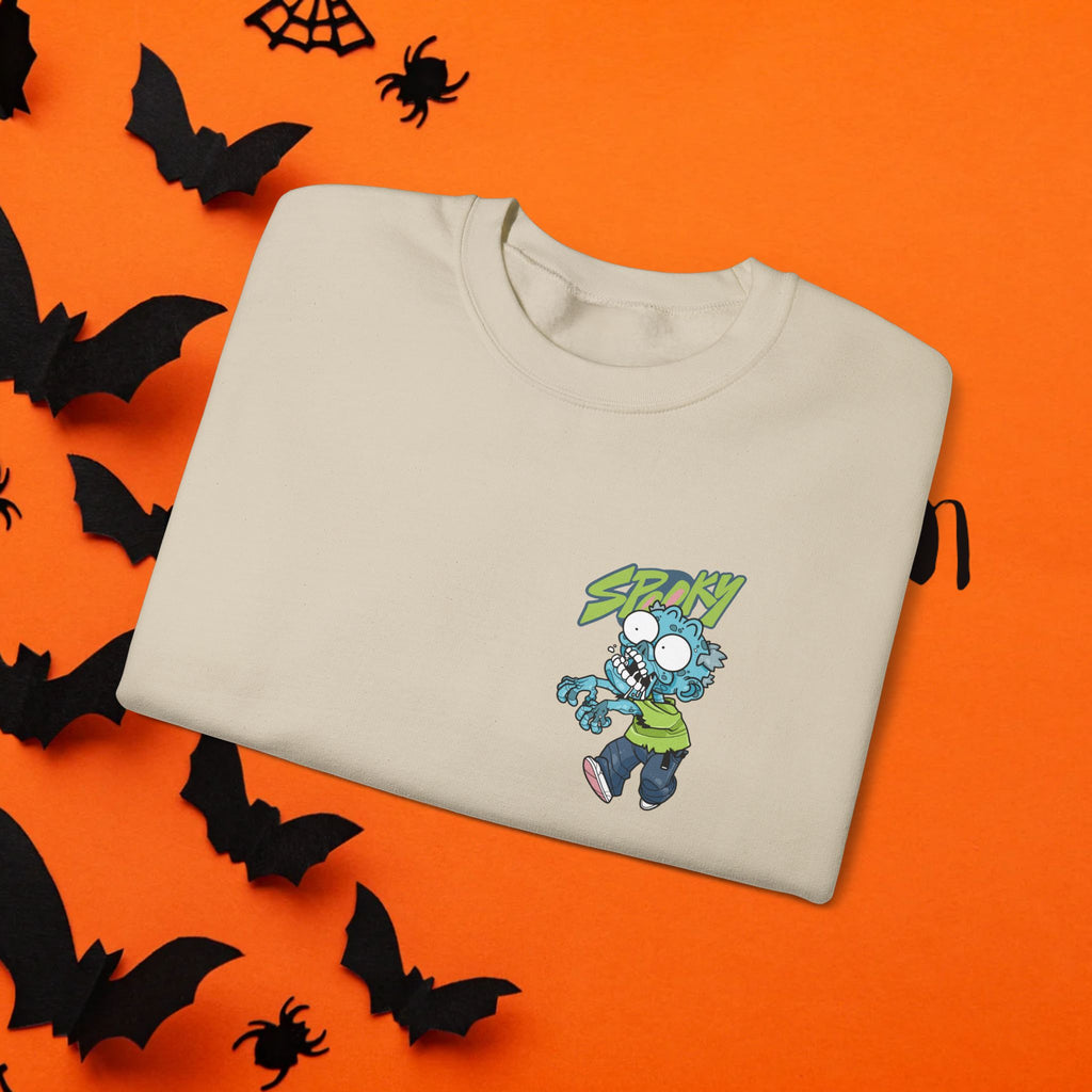 Spooky Graphic Crewneck Sweatshirt