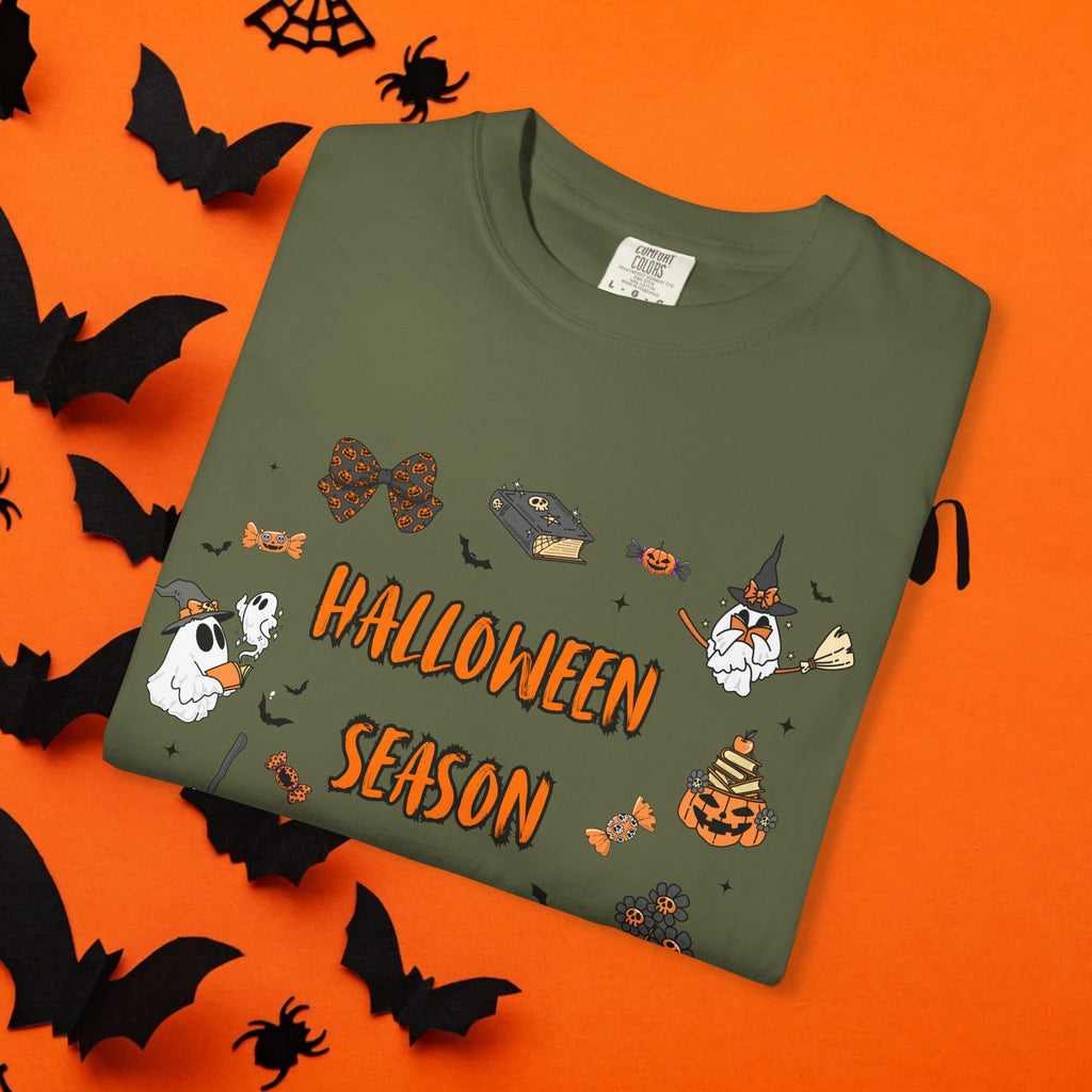 Unisex-T-Shirt für die Halloween-Saison, gruseliges Shirt für Halloween, Herbstmode, „Süßes oder Saures“-T-Shirt, lustiges Kostüm-Top, perfekt für Halloween [...]