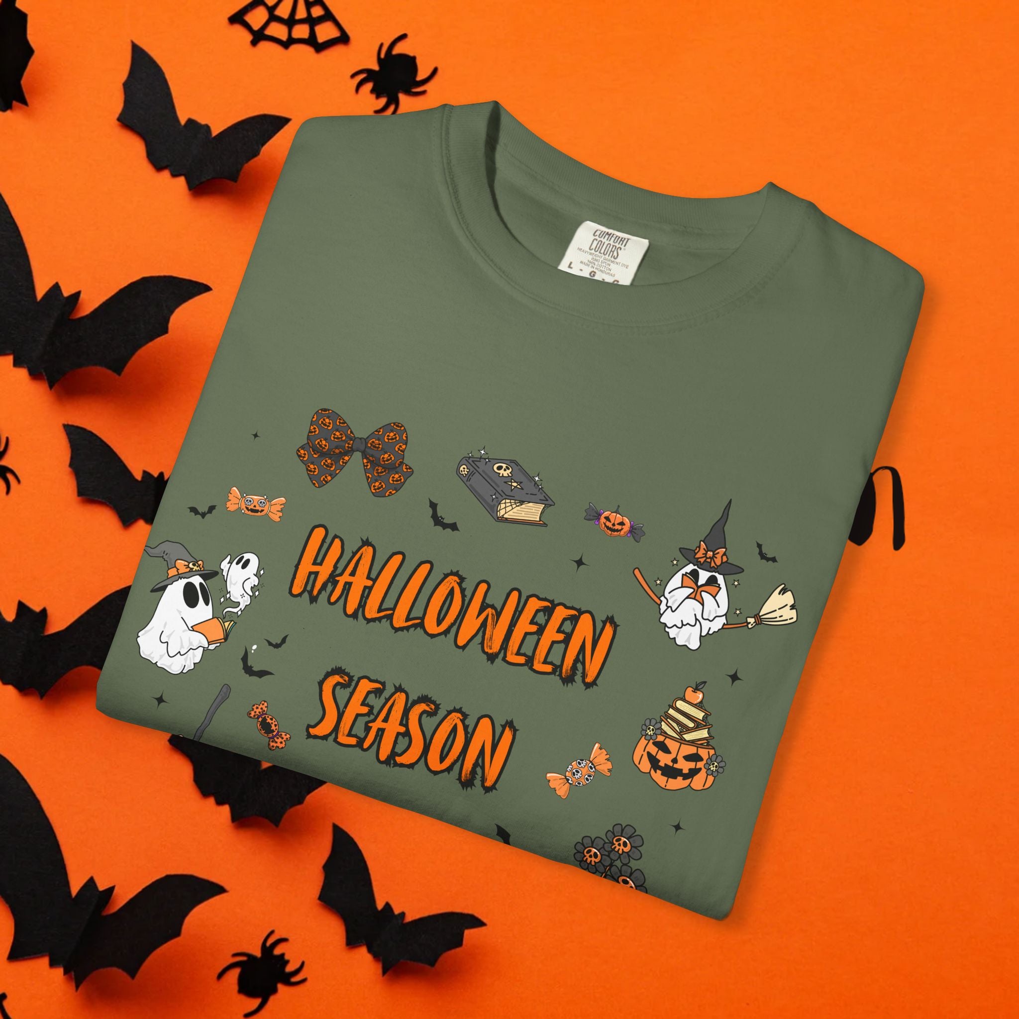 Unisex-T-Shirt für die Halloween-Saison, gruseliges Shirt für Halloween, Herbstmode, „Süßes oder Saures“-T-Shirt, lustiges Kostüm-Top, perfekt für Halloween [...]