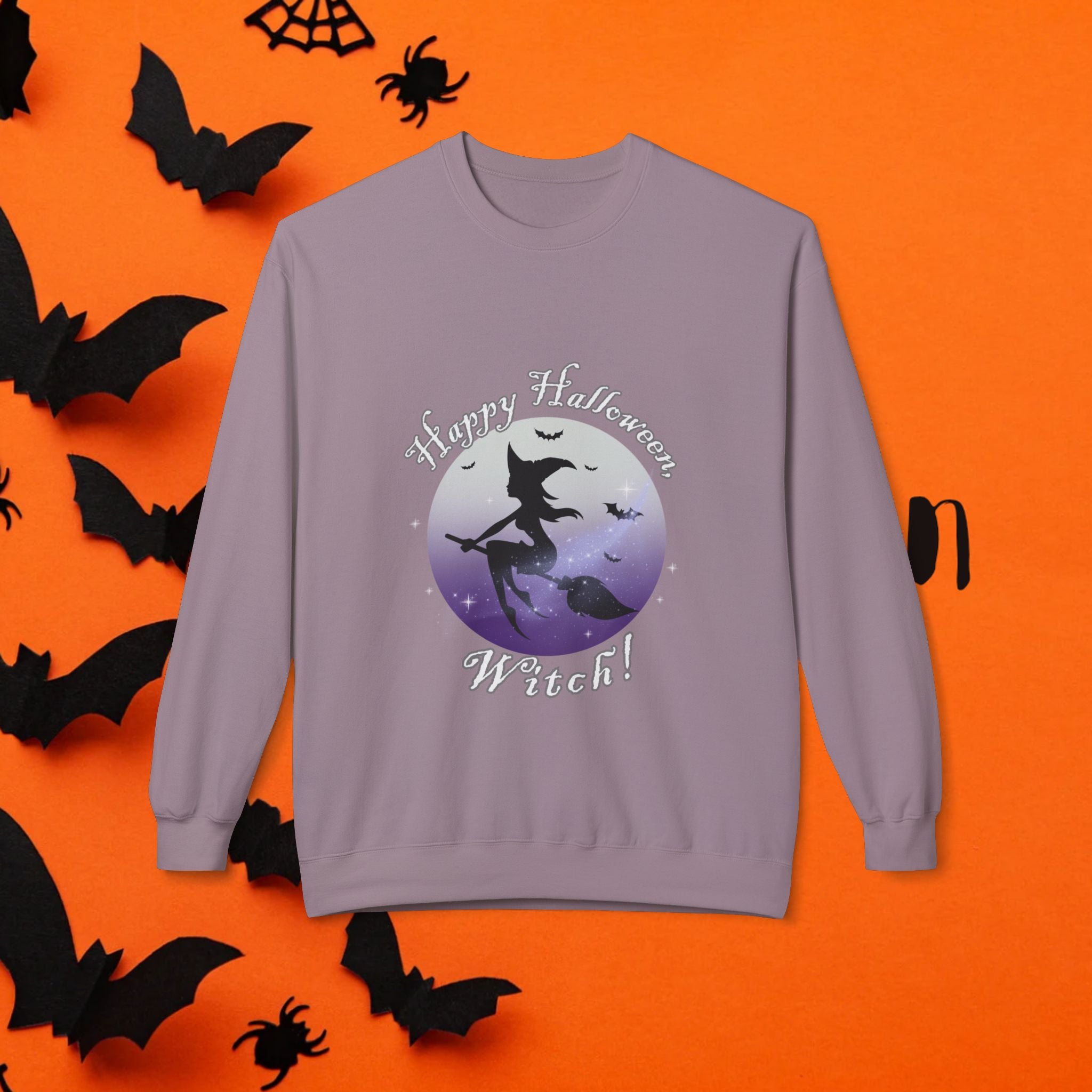 Halloween Witch Sweatshirt - Cozy Unisex Crewneck for Spooky Season, Perfect for Costumes, Trick-or-Treating, Halloween Parties, Fall [...]