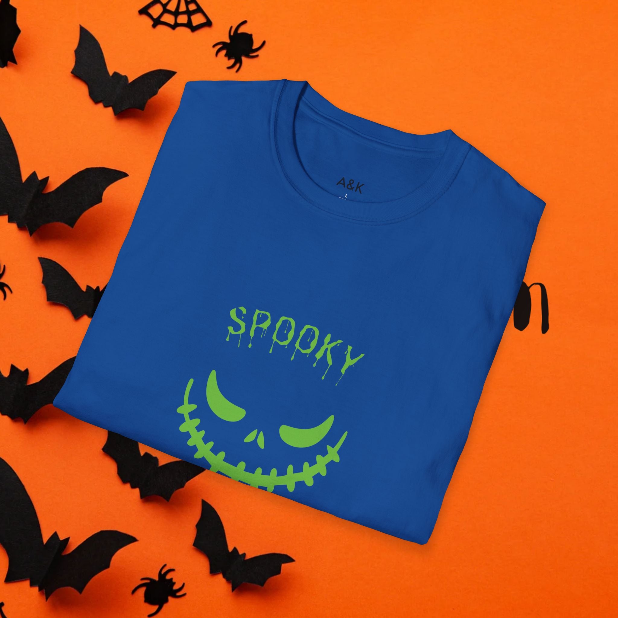 Halloween Spooky T-Shirt for Unisex, Perfect for Costumes, Fall Parties, Trick-or-Treating, October Celebrations