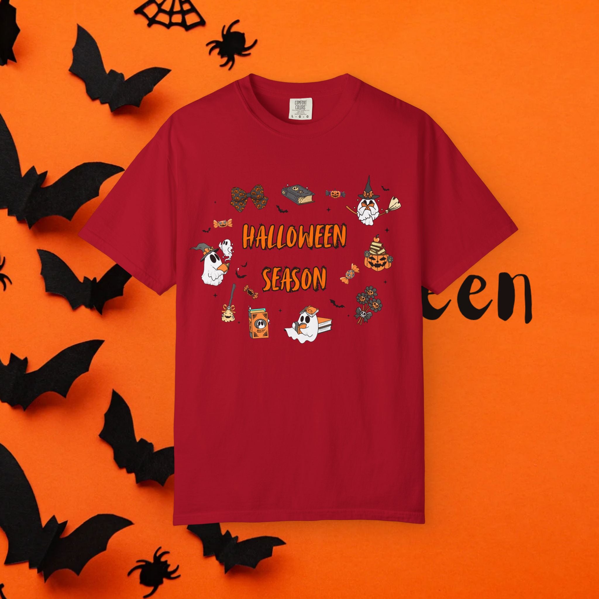 Unisex-T-Shirt für die Halloween-Saison, gruseliges Shirt für Halloween, Herbstmode, „Süßes oder Saures“-T-Shirt, lustiges Kostüm-Top, perfekt für Halloween [...]