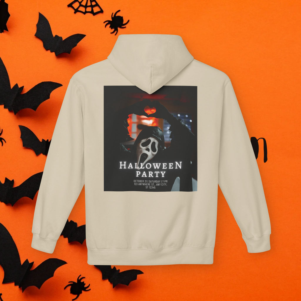 Halloween Party Unisex Fleece Hoodie, Cozy Halloween Sweatshirt, Unisex Costume Hoodie, Spooky Apparel, Fall Celebration Clothing