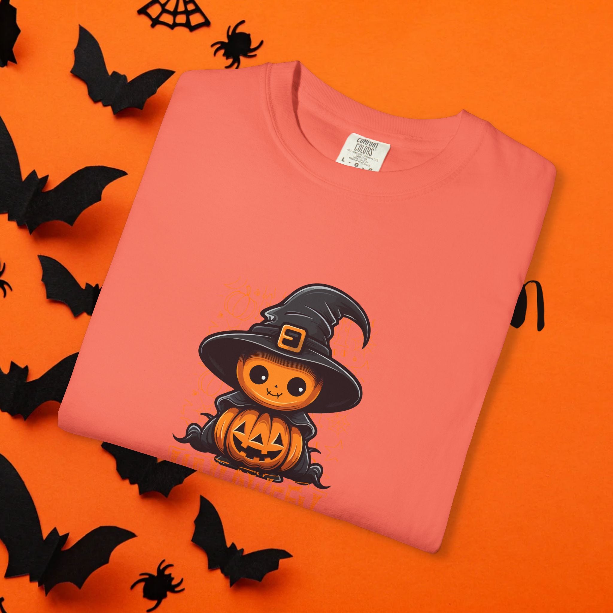 Halloween Hexe Kürbis Unisex T-Shirt, Gruseliges Shirt, Herbstbekleidung, Halloween Kostüm T-Shirt, Geschenk für Halloween Liebhaber