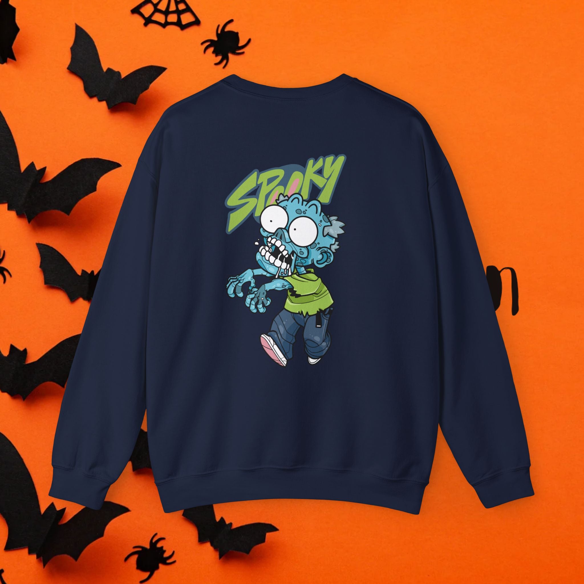 Spooky Graphic Crewneck Sweatshirt