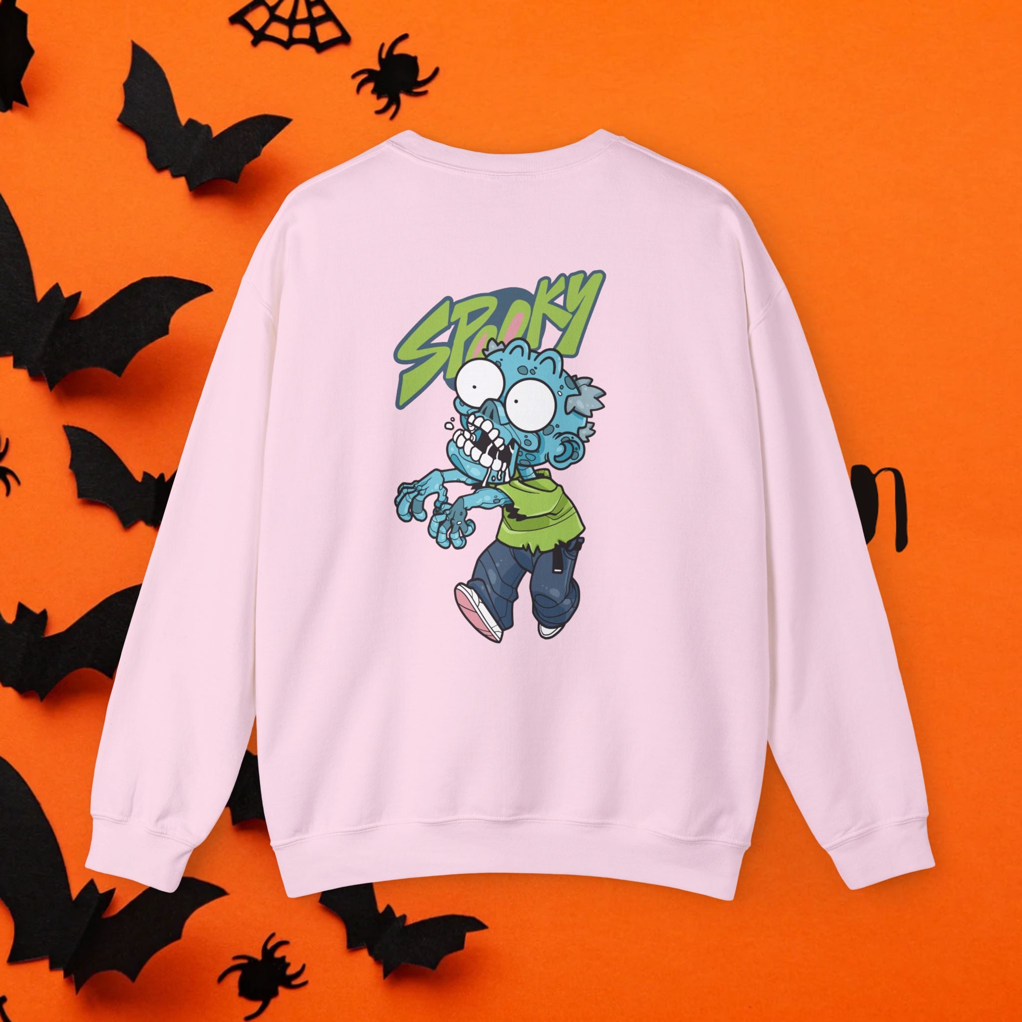 Spooky Graphic Crewneck Sweatshirt