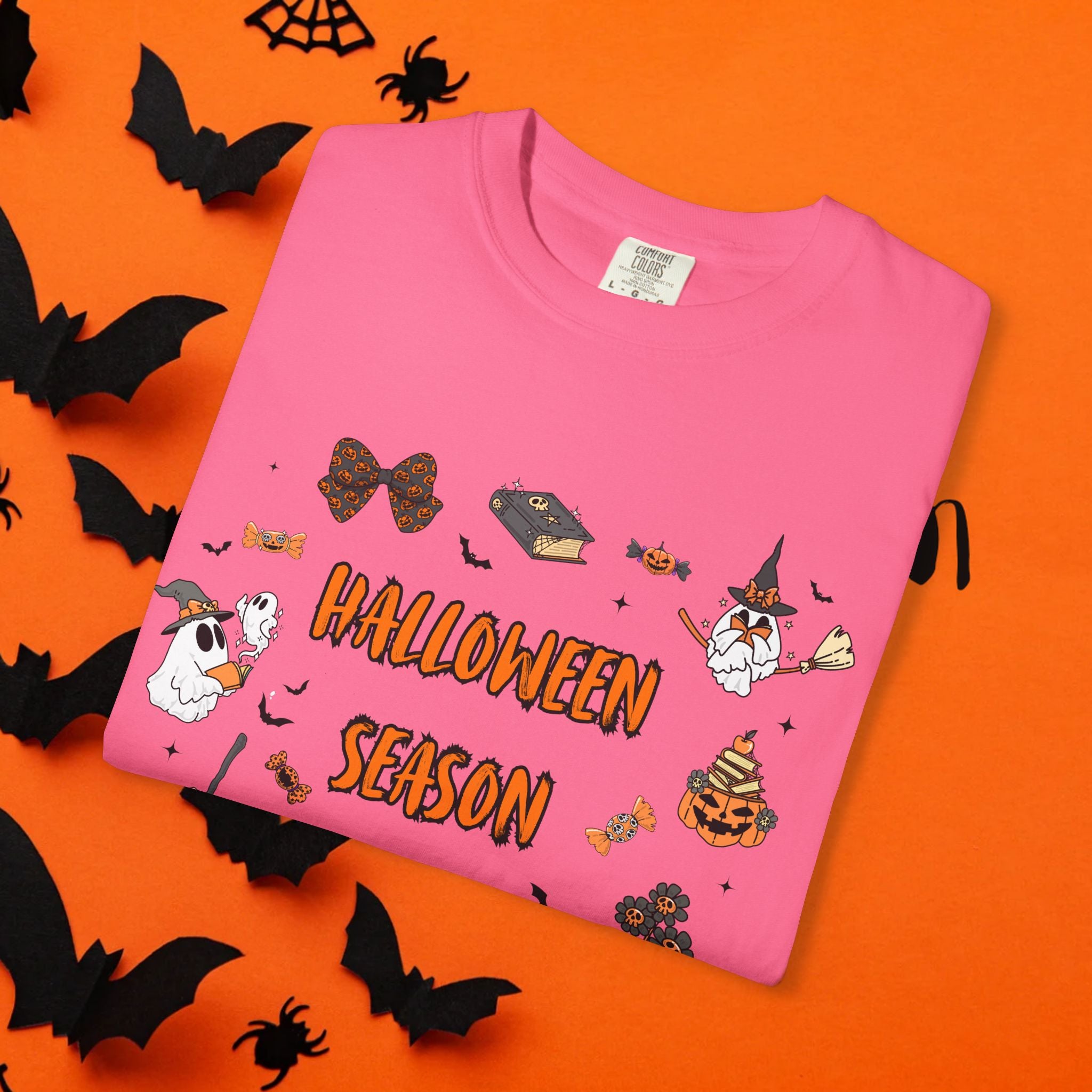 Unisex-T-Shirt für die Halloween-Saison, gruseliges Shirt für Halloween, Herbstmode, „Süßes oder Saures“-T-Shirt, lustiges Kostüm-Top, perfekt für Halloween [...]