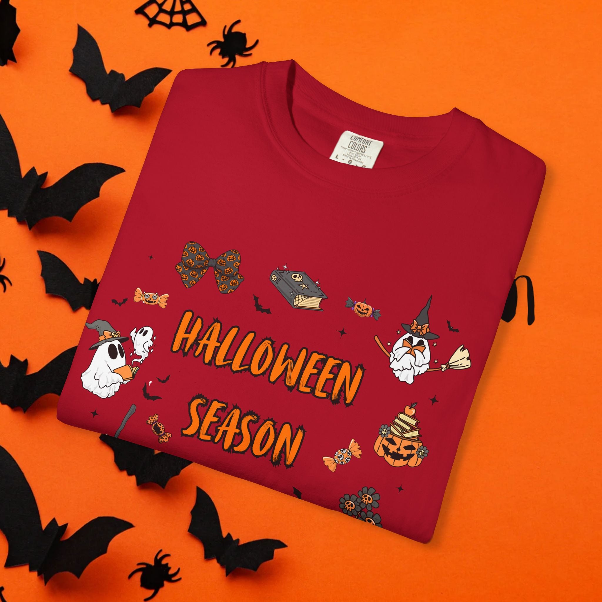 Unisex-T-Shirt für die Halloween-Saison, gruseliges Shirt für Halloween, Herbstmode, „Süßes oder Saures“-T-Shirt, lustiges Kostüm-Top, perfekt für Halloween [...]
