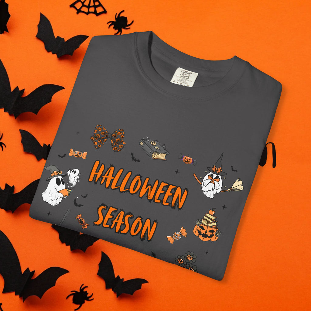 Unisex-T-Shirt für die Halloween-Saison, gruseliges Shirt für Halloween, Herbstmode, „Süßes oder Saures“-T-Shirt, lustiges Kostüm-Top, perfekt für Halloween [...]