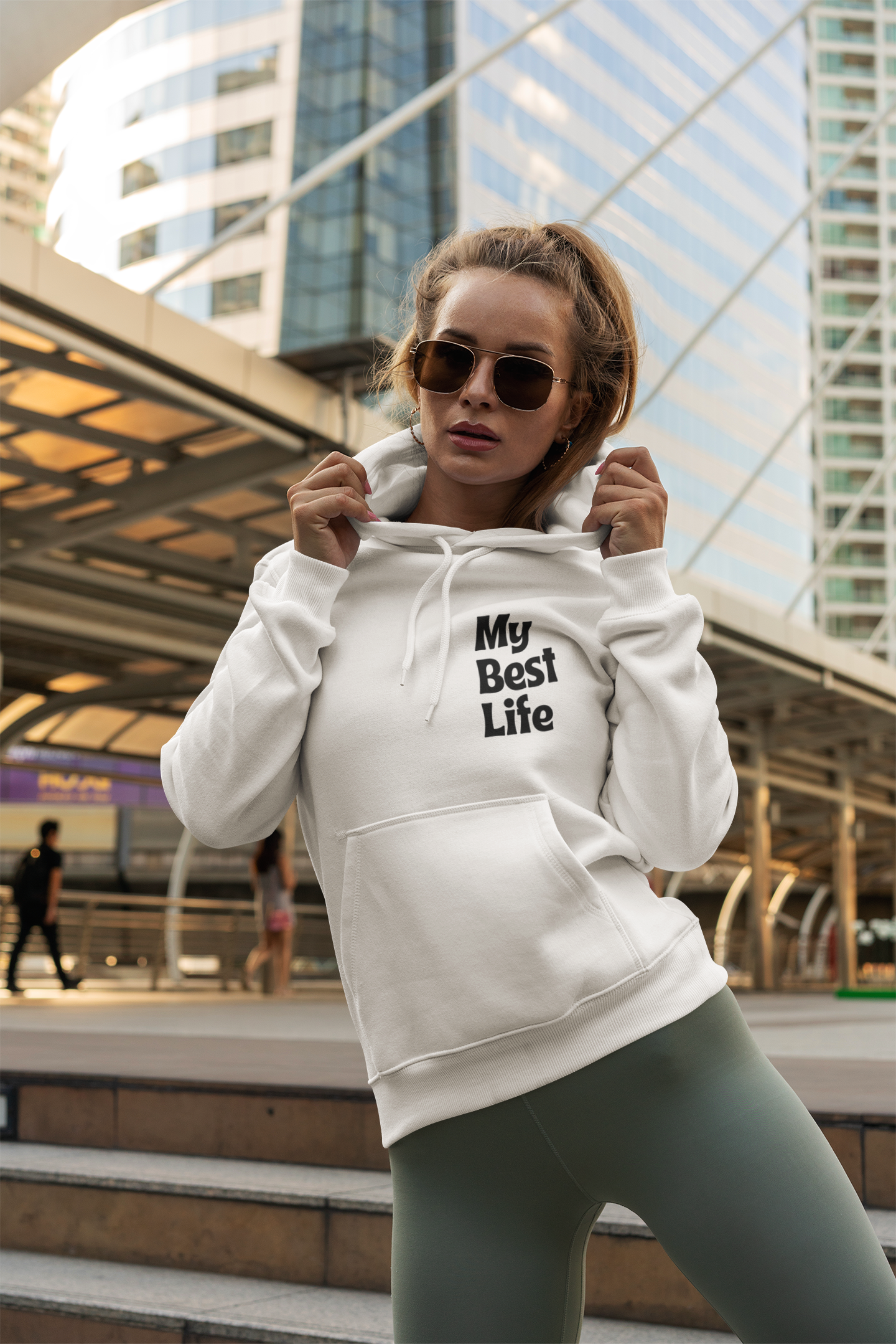 My Best Life Hoodie - Unisex Heavy Blend™ Sweatshirt
