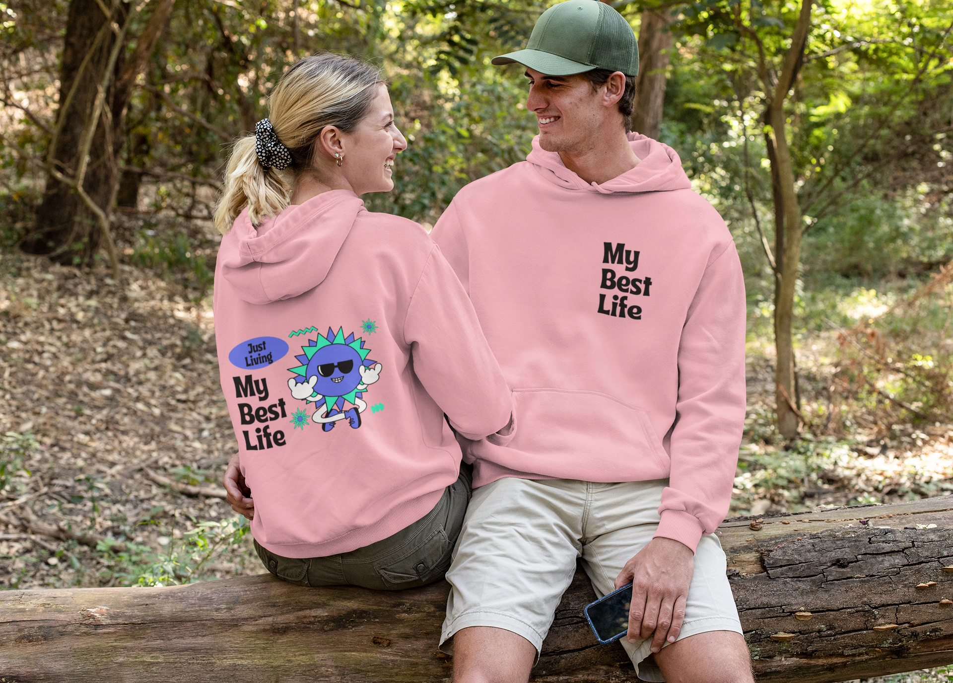 My Best Life Hoodie - Unisex Heavy Blend™ Sweatshirt